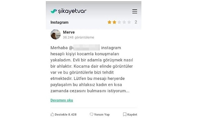 Şikayetvar’dan hesap güvenliği uyarısı:   
