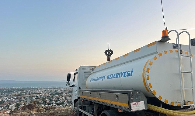 Güzelbahçe Belediyesi'nden yangın Teyakkuzu