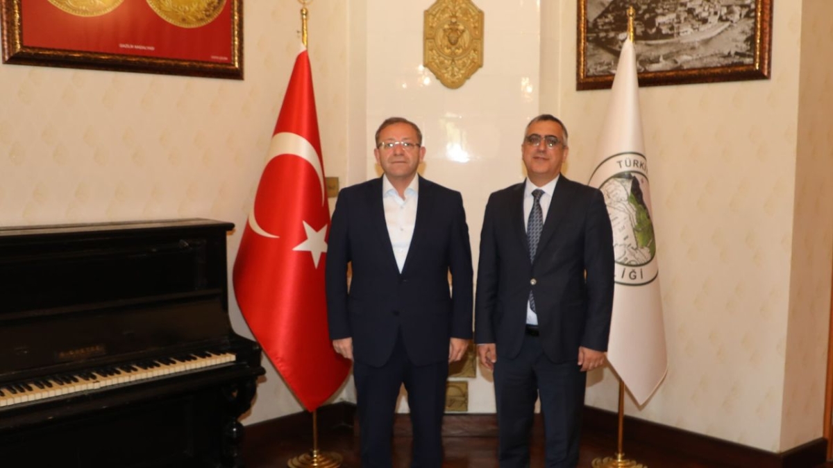 Mülkiye Müfettişi Harun Yücel’den Kars Valisi Ziya Polat'a ziyaret