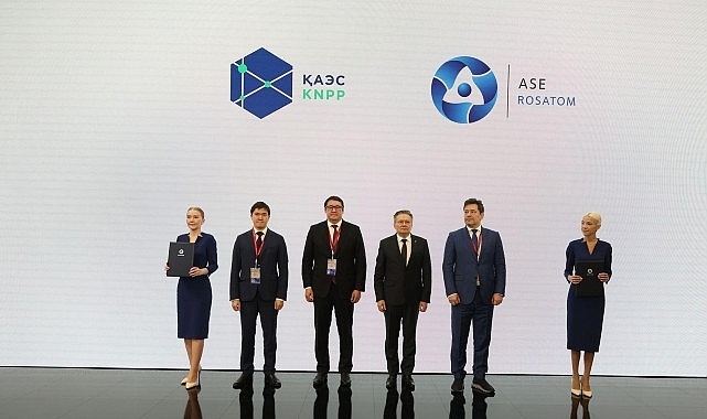 Rosatom ve Kazakistan Cumhuriyeti Atom Enerjisi Kurumu, Kazakistan'da Nükleer Güç Santrali İnşası İçin Yol Haritasını Onayladı