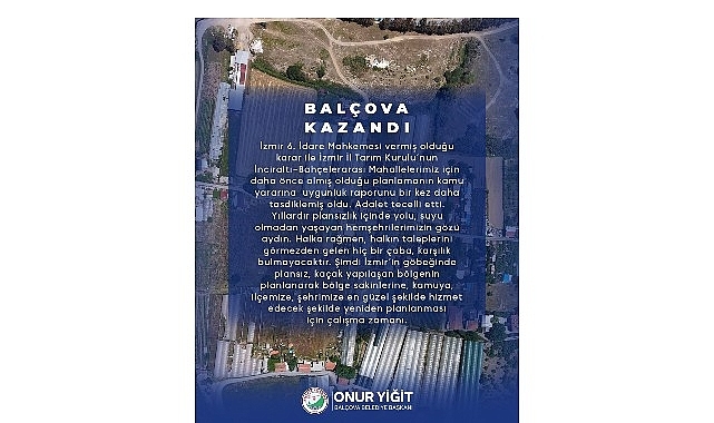 Onur Yiğit: “Balçova kazandı” 