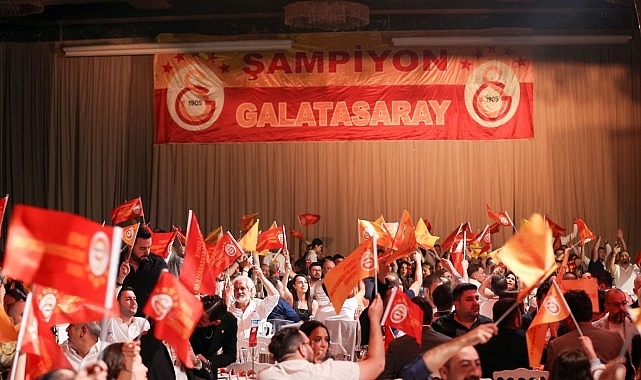 Galatasaray’ın 25. Şampiyonluğu Dedeman Konya’da Görkemli Bir Geceyle Kutlandı 