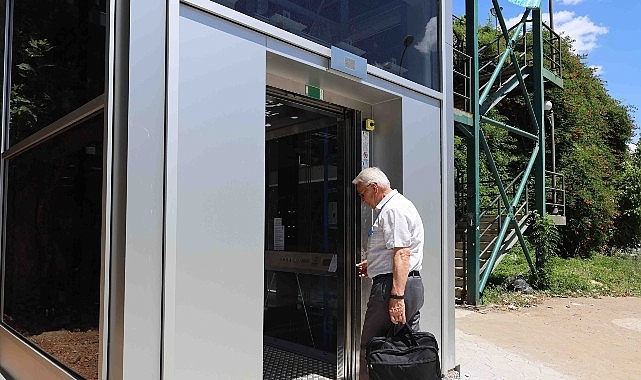 İzmit Tren Garı'ndaki asansör hizmete alındı