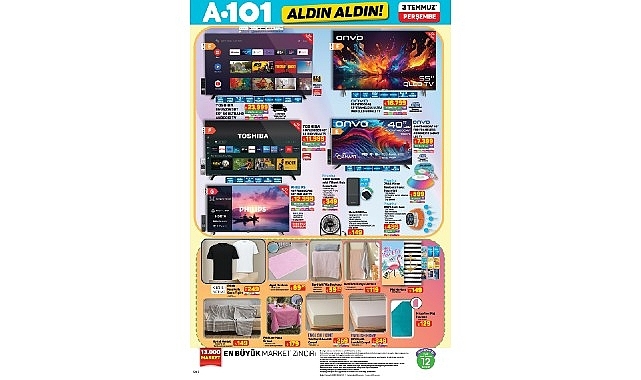 A101’de 3 Temmuz’dan İtibaren Alternatif Ulaşım Ürünleri Satışta