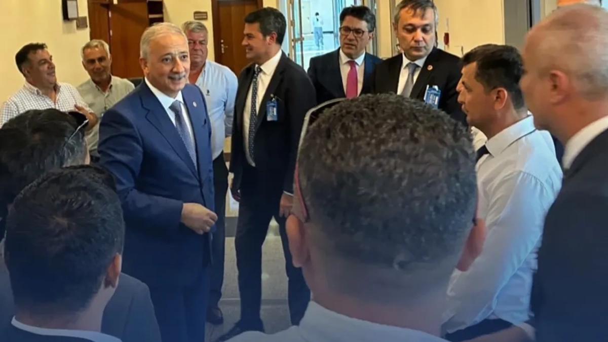 Muğla Milletvekili Kadem Mete, TBMM'de muhtarlarla buluştu