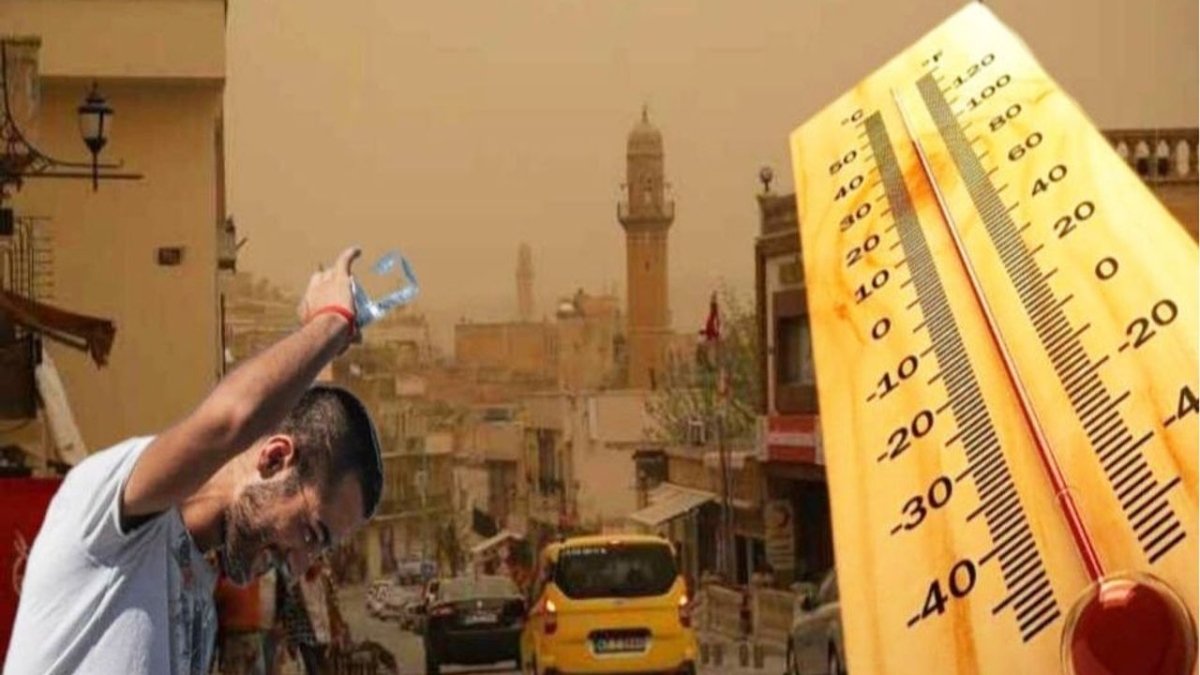 Mardin'de sıcaklık 44 dereceyi aştı!