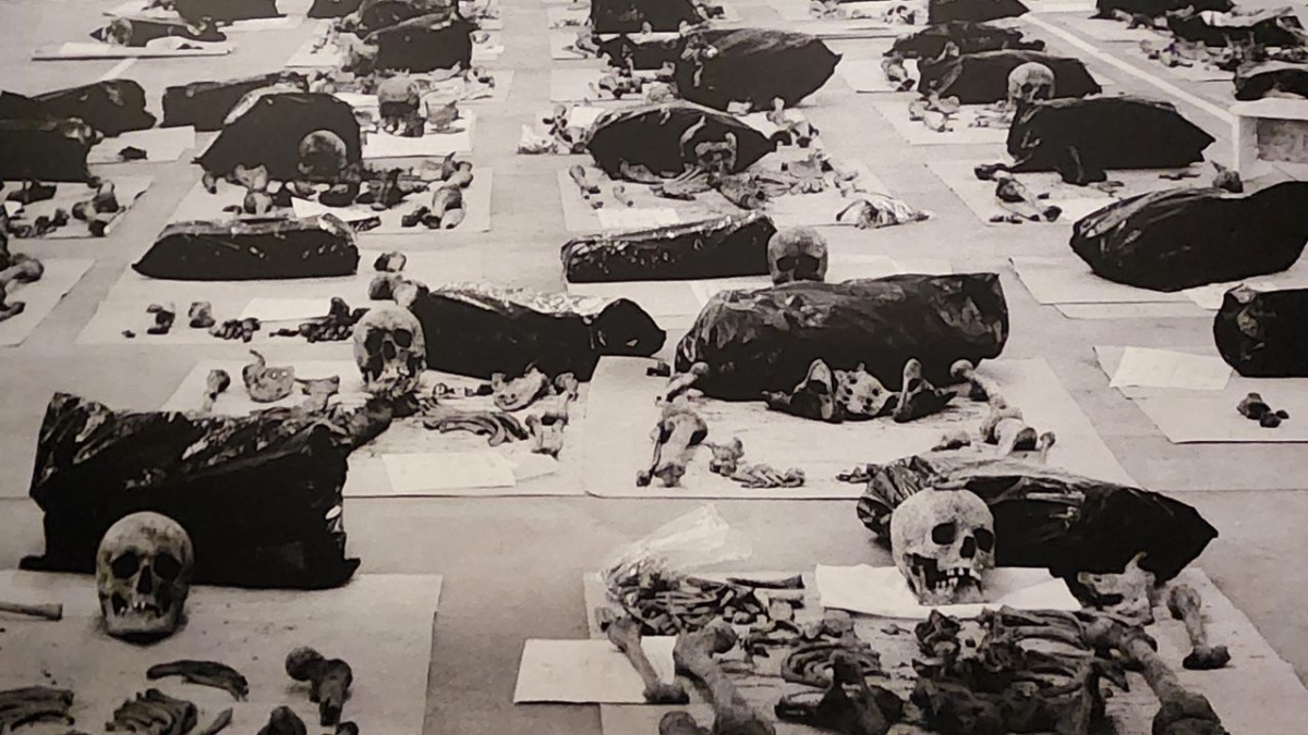 Srebrenitsa Soykırımı'nın hafızası bu galeride