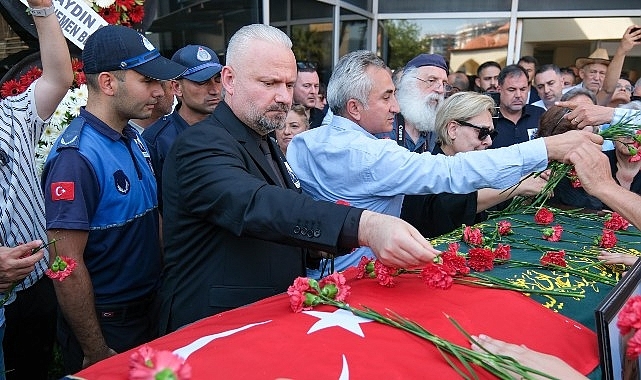 Menemen Belediyesi'nde Tahir Şahin’e son görev