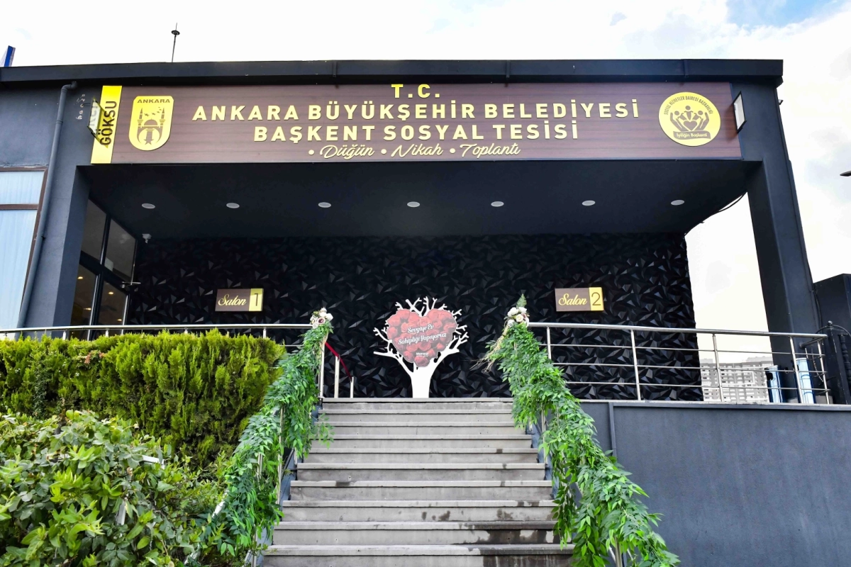 Ankara Büyükşehir'den evliliğe ilk adım desteği... 'Sosyal Yaşam Adası'nda düğünler ücretsiz