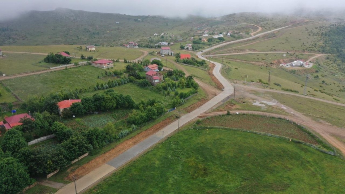 Ordu yaylalarındaki Yeşil Yol'da çalışmalara devam!