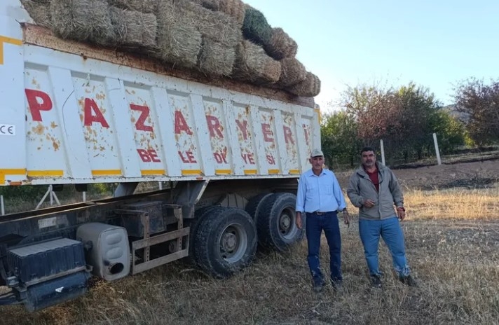 Bilecik’te Çiftçilerden Yangın Bölgesine Dayanışma Örneği

