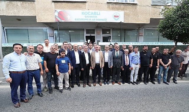 Başkan Büyükakın'dan Çayırova'da STK ziyareti