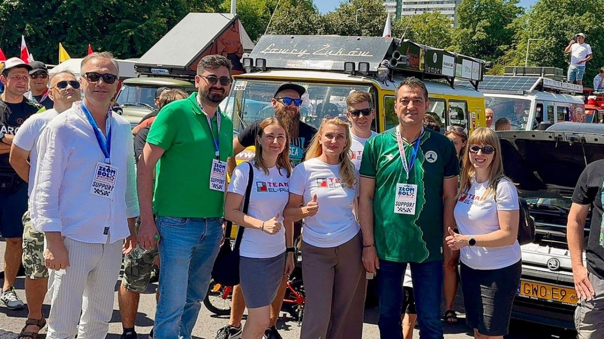 850 Araçlık Zlombol Rallisi Polonya'dan Giresun'a yola çıktı