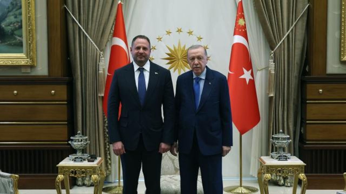 Cumhurbaşkanı Erdoğan, Ukrayna Devlet Başkanlığı Ofisi Başkanı Yermak’ı kabul etti