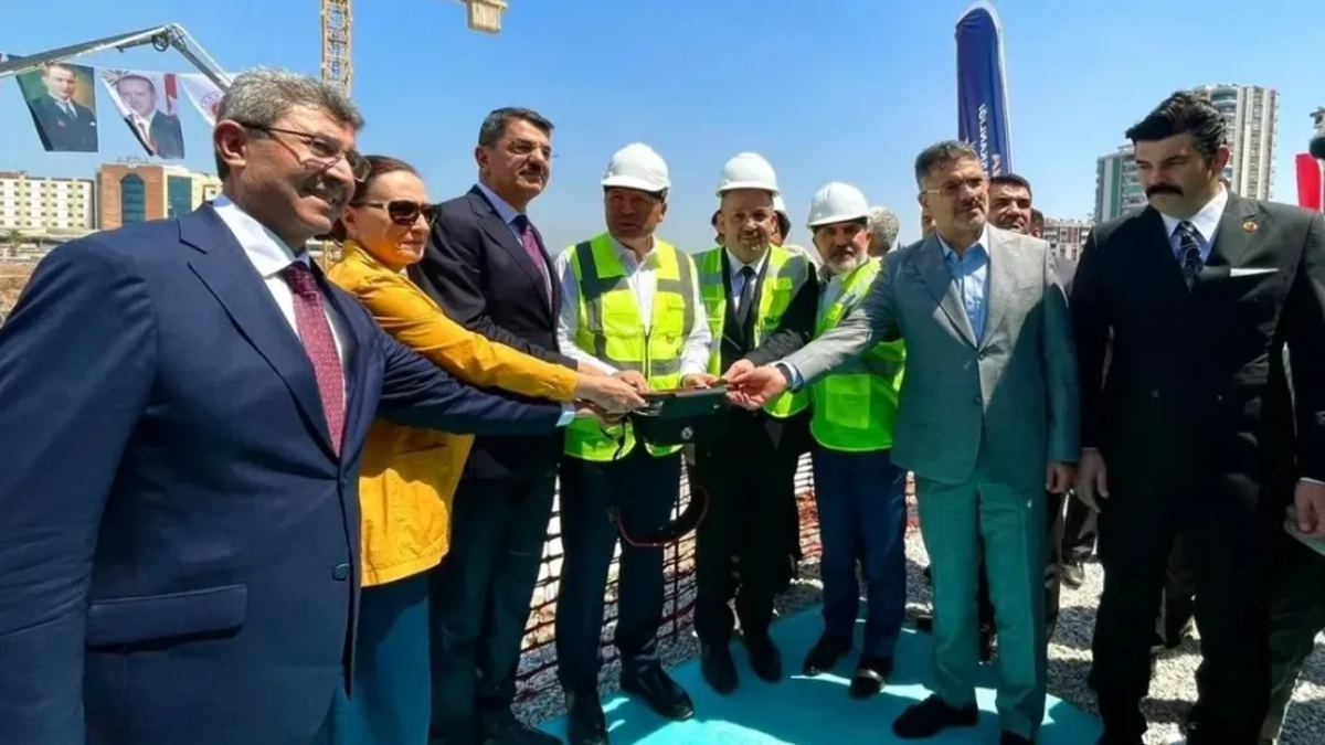 Adana'da yeni adli tıp binasının temeli atıldı