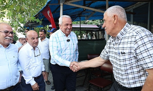 Başkan Şadi Özdemir, Akçalar Mahallesi’nde vatandaşlarla buluştu 