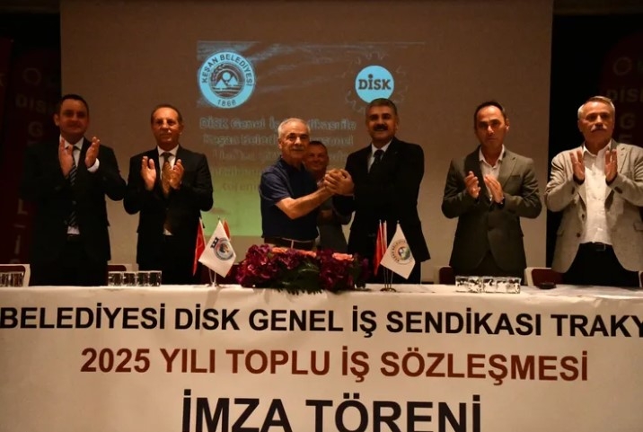 Keşan Belediyesi ve İşçi Sendikası Arasında Toplu İş Sözleşmesi İmzalandı