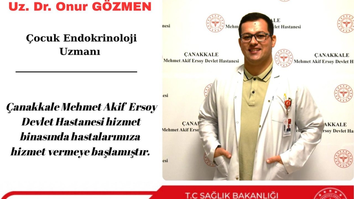 Çanakkale Devlet Hastanesi’nde Çocuk Endokrinoloji Kliniği açıldı
