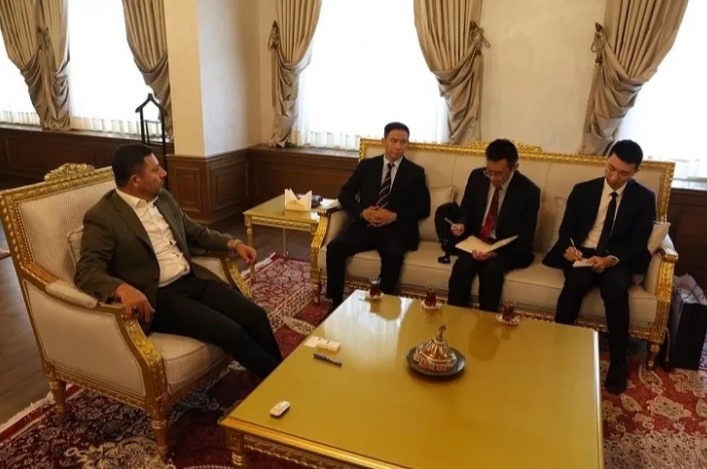 Çin Heyetinden Başkan Arı’ya Ziyaret