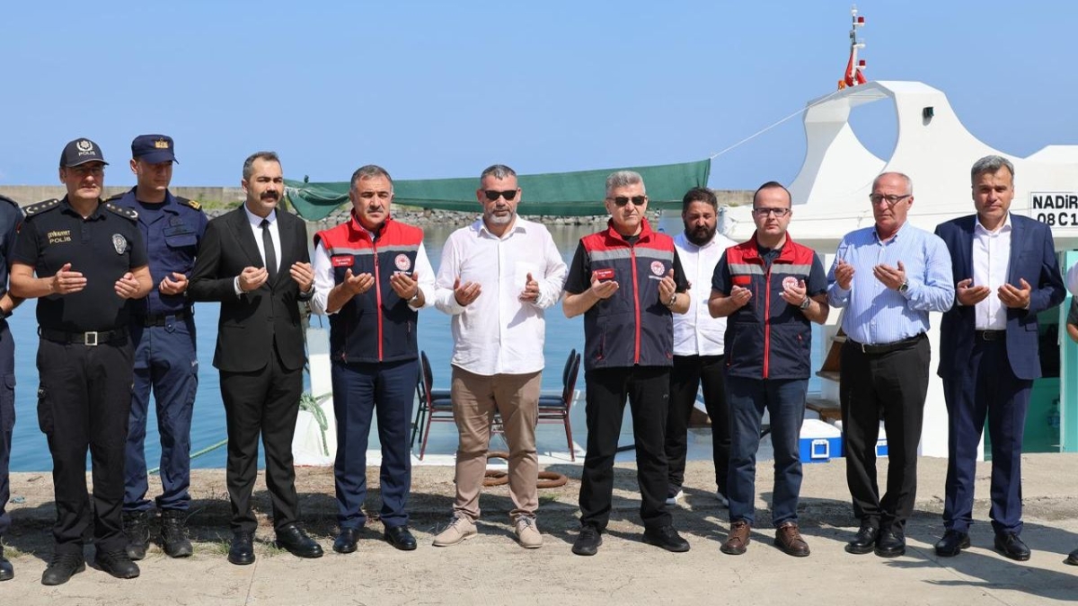 Artvin’de, balıkçılar 