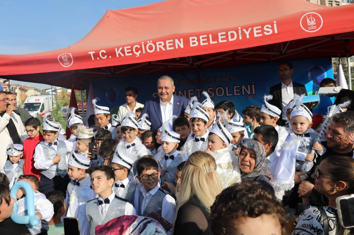Ankara Keçiören'de sünnet şöleni