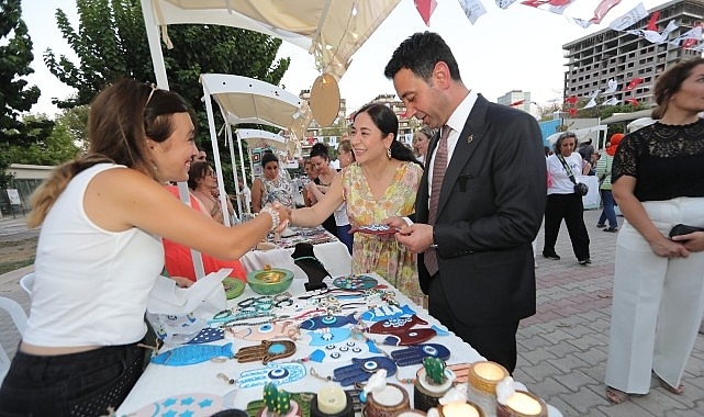 Bayraklı’nın üreten kadınlarına özel sergi
