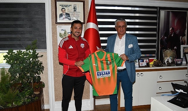 Kemer Belediye Merkez Spor yönetiminden Başkan Topaloğlu’na ziyaret  