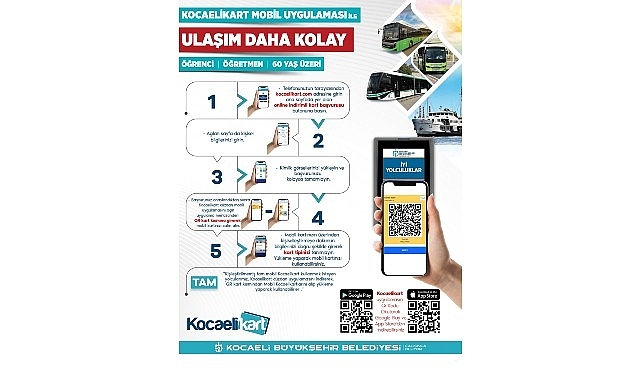 Kocaeli'de online kart dönemi başladı