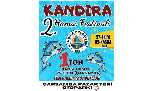 Kandıra’da Hamsi Festivali Coşkusu Yeniden Başlıyor!  