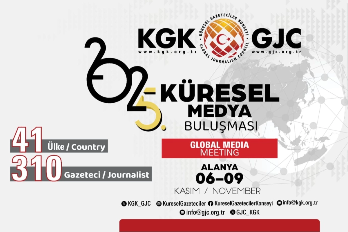 KGK 5. Küresel Medya Buluşması Alanya’da başlıyor