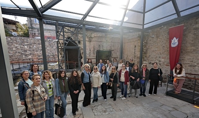 Sanat ve tarihi buluşturan Kıllıoğlu Hamamı’na yoğun ilgi