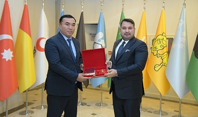 Kahramankazan Belediyesi ile Kırgızistan Narın Belediyesi arasında 'Kardeş Şehir Protokolü' imzalandı