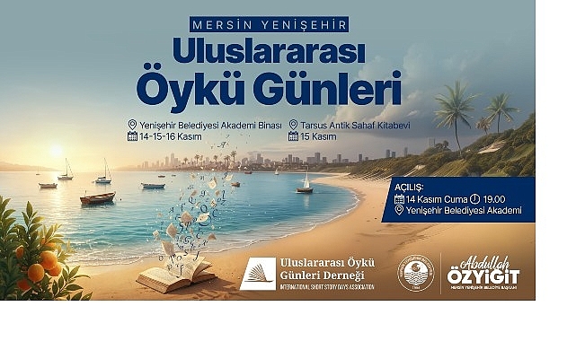 Yenişehir Uluslararası Öykü Günleri yarın başlıyor