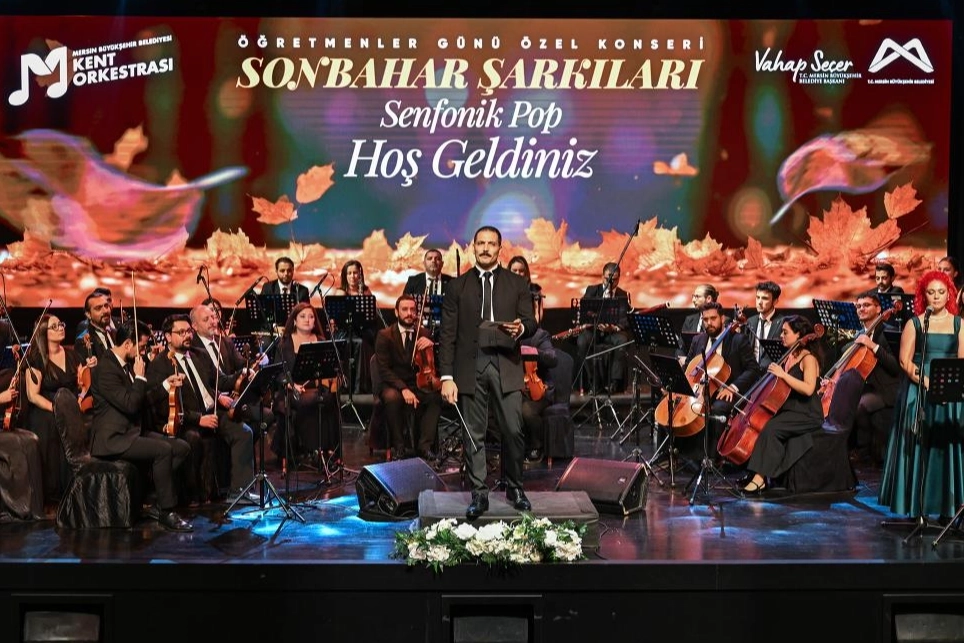 Mersin’de Öğretmenlere Özel Senfonik Pop Gecesi