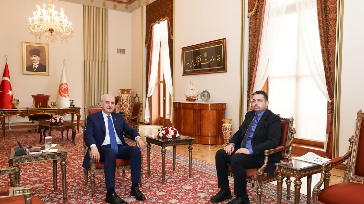 TİMBİR Başkan Vekili Altıparmak'tan TBMM Başkanı Kurtulmuş’a ziyaret