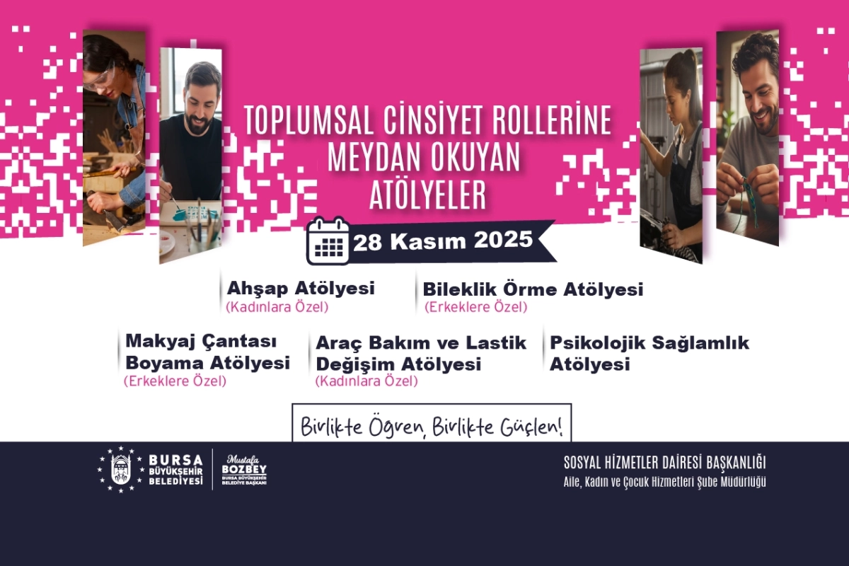 Bursa'da şiddete karşı eşitlik hamlesi... Farkındalık atölyeleri hayata geçiyor