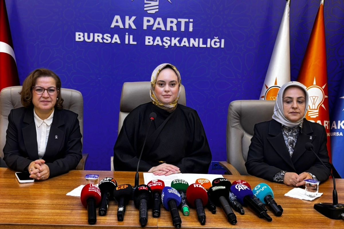 AK Parti Kadın Kolları Bursa: Şiddetin her türü kabul edilemez