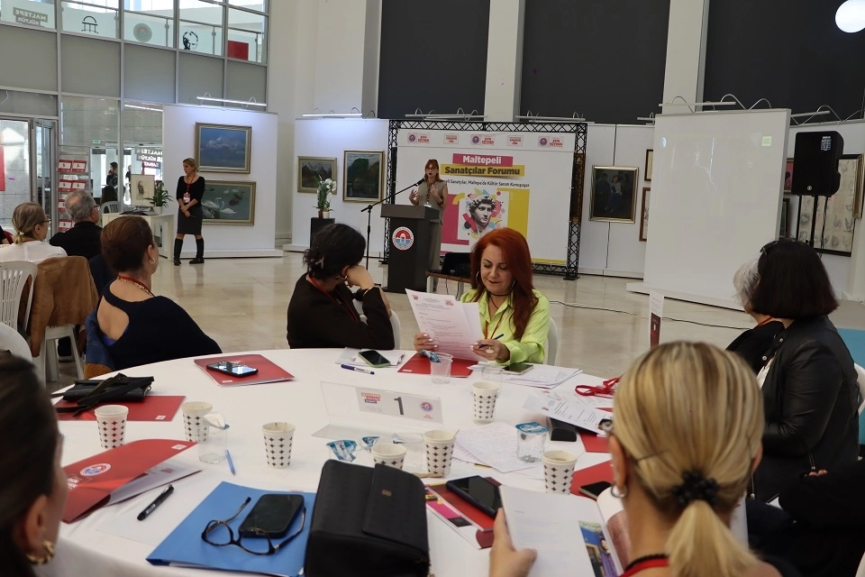 İstanbul Maltepe'de Kültür Sanat Politikası Belgesi açıklandı