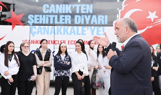 Canik Belediyesi Tüm Gençleri Çanakkale'ye Gönderiyor