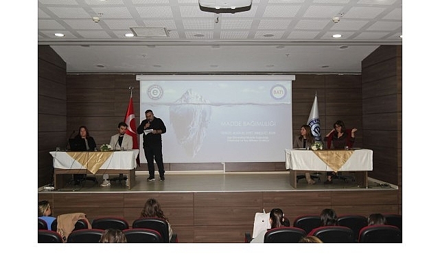  EÜ’de bağımlılık Sosyoloji bölümünün düzenlediği panel ile her yönüyle ele alındı