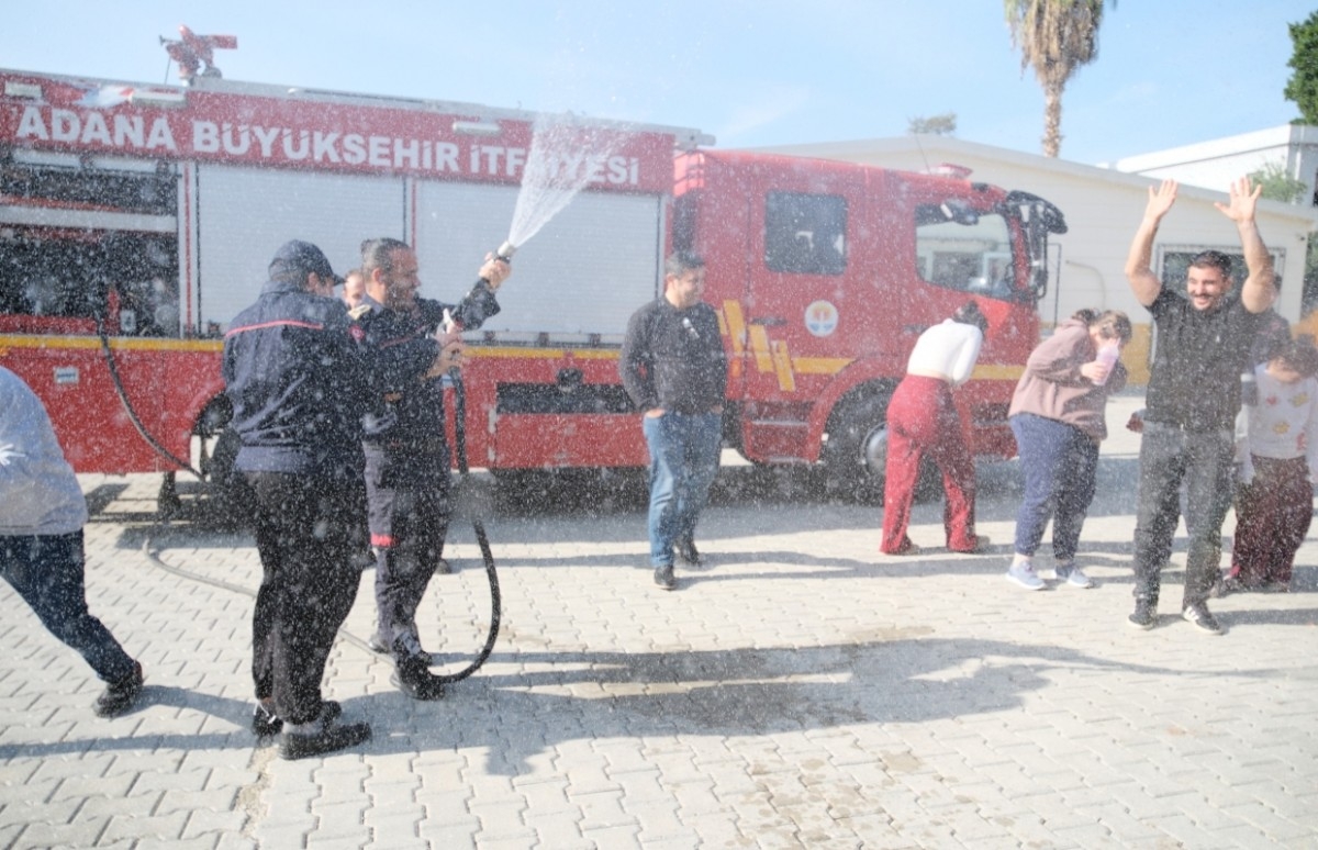 Adana Büyükşehir İtfaiyesi’nden Özel Bir Hayal Gerçeğe Dönüştü