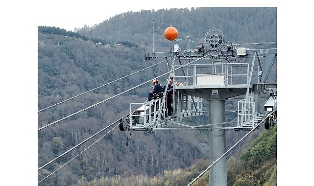 Kartepe Teleferik’te nefes kesen kurtarma tatbikatı
