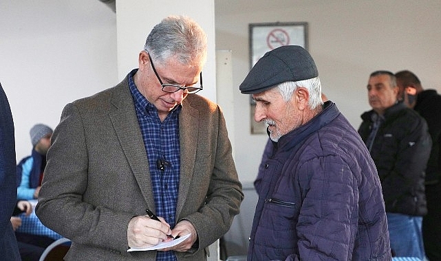 Başkan Dalgıç’tan “Buradayım. Dinliyorum” Buluşmaları