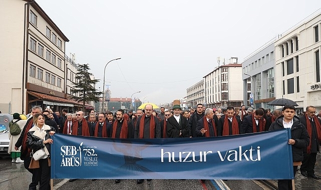 Hazreti Mevlana'nın 752. Vuslat Yıl Dönümü Anma Etkinlikleri “Huzur Vakti” Temasıyla Başladı