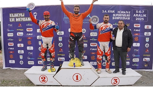 Süper Enduro Sezonu İznik'te Tamamlandı