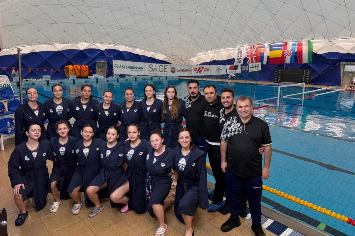 Nevşehir Belediyesi SK Kadın Sutopu Takımı'ndan tarihi başarı