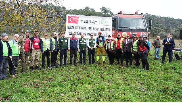 YEŞİLAY ile “Yeşil Vatan, Yeşil Fidan, Yeşil İzmir” Etkinliği Kemalpaşa’da Gerçekleştirildi 