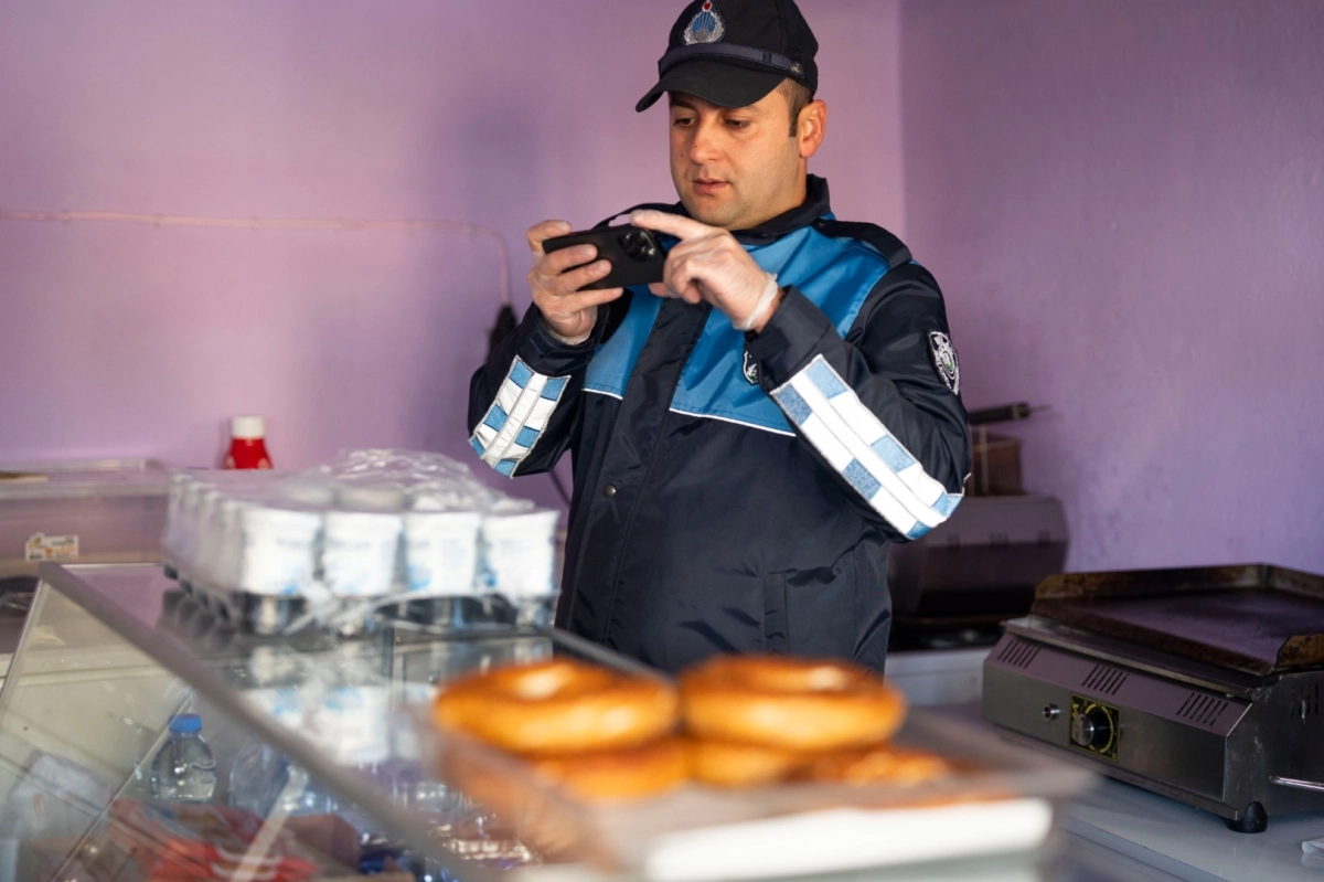 Muğla Milas Zabıtası'ndan okul kantinlerine denetim