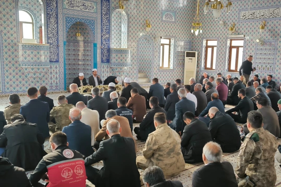 Mardin'de Pençe Kilit gazisinden şehit silah arkadaşlarına mevlit