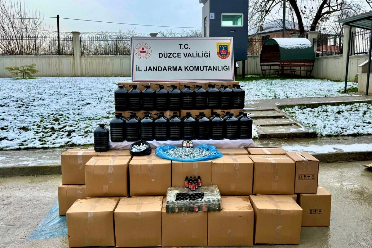 Düzce'de yılbaşı öncesi dev alkol operasyonu!